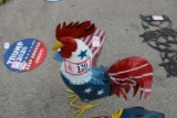 3ft Metal Rooster