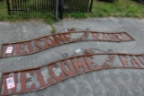 10ft Welcome to the Ranch Sign