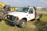 2006 Ford F350 Flatbed Truck