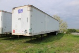 Lufkin 53ft Dual Tandem Axle Van Trailer