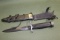 (2) Colt US M8 A1 Made in Germany Bayonet Sheath