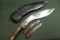 Kukri  with 2 Small Knives India 2 small knife blades are  2 3/8