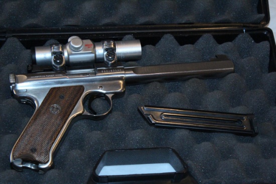 Ruger Mark II Competition SS .22 Long Rifle Semi Automatic