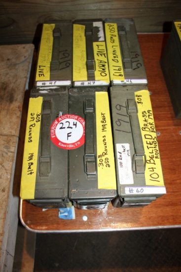 904 Rounds Belted 1919 .308 Winchester