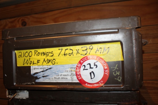 Approx 2100 Rounds 7.62x39mm Wolf