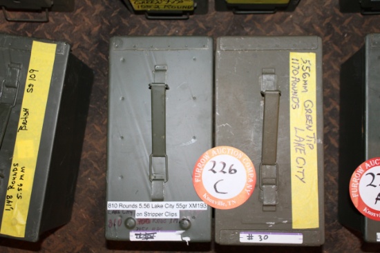 1980 Rounds 5.56 Lake City Ammo