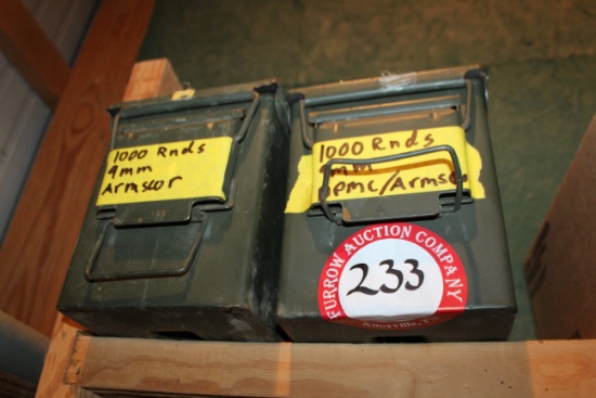 2000 Rounds 9mm Ammo
