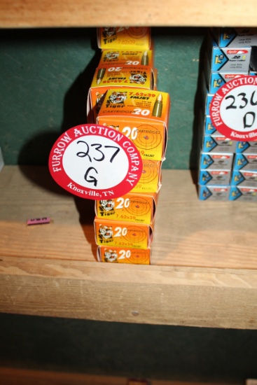(420) Rounds Golden Tiger 7.62-39mm Rounds