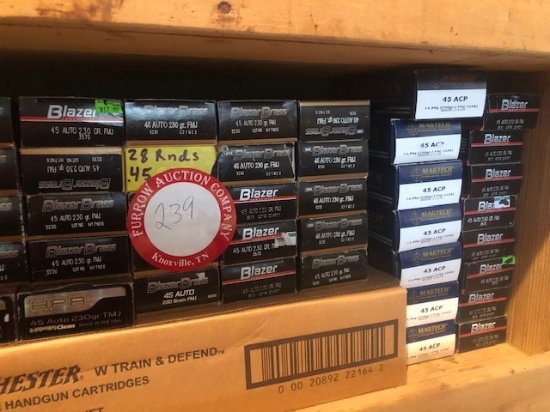 45 Auto Approx 3000 Rounds