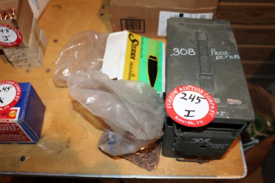 .308 Projectile and Tracer Projectiles