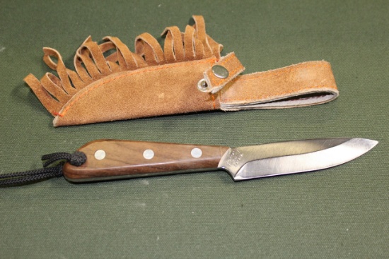 Russell #35 Stainless Grohmann Pictou N.S. Canada Sheath