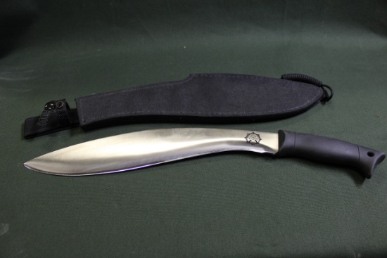 Black Jack Combat Reinhart Kukri Handcrafted in Seki Japan Sheath