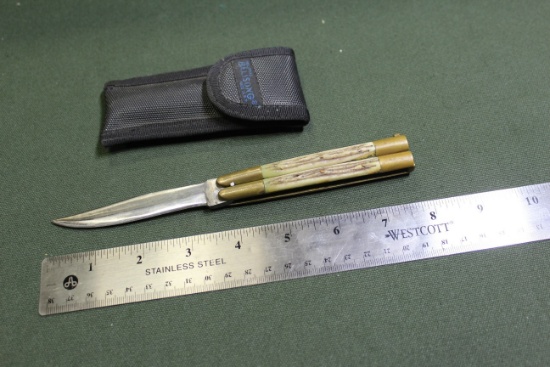 Bali-Song Butterfly Knife w/ sheath