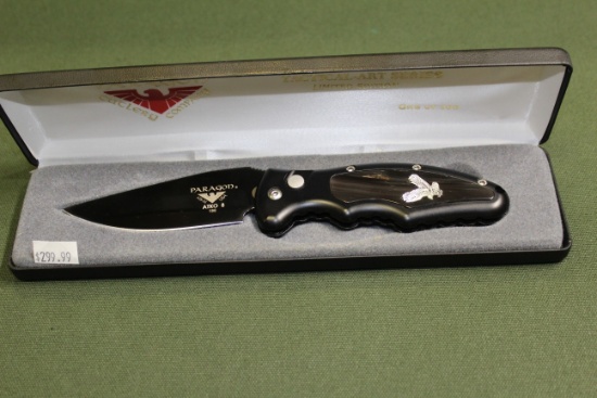 Paragon ATKO 8 190 Paragon ATS-34 USA "Tactical -Art Series Limited Edition