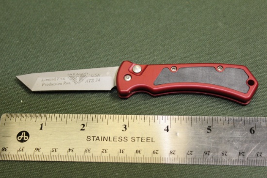 Paragon Limited First Production Run ATS-34 USA, Sheath