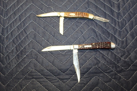 (2) Case Double XX Pocket Knives
