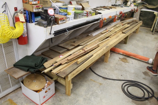 Assorted Wood Under Bench