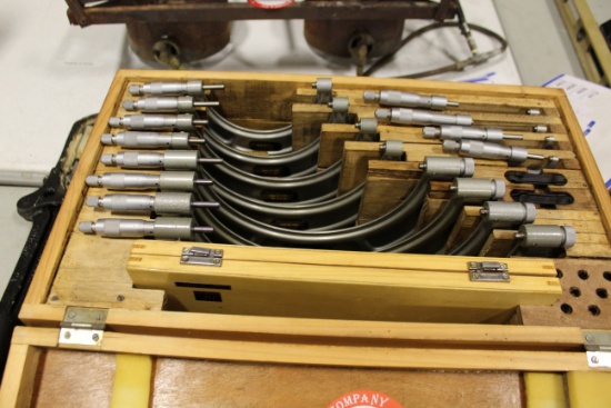 12 Piece Outside Micrometer Set - From 0-1" - 11-12"
