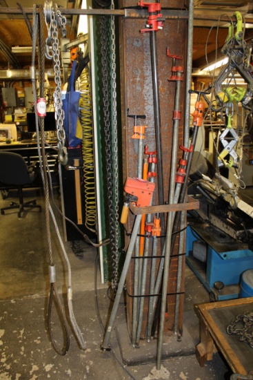 (8) Bar Type Wood Clamps