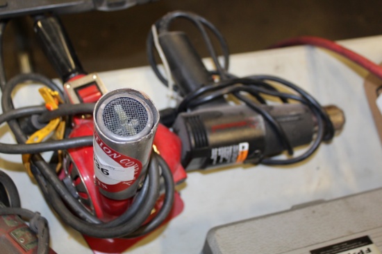 (2) Electric Heat Guns and a Pneumatic Gasket Scraper