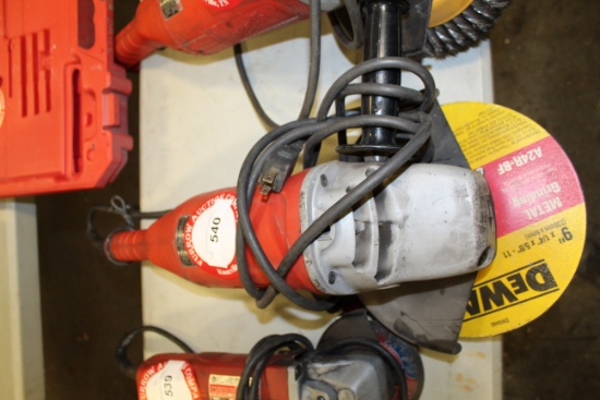 Milwaukee 9" Grinder