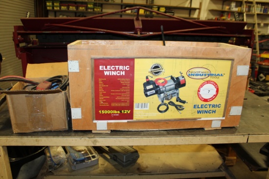 Northern Industrial Tool 12V Electric Winch