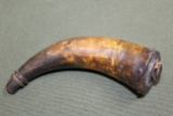 Antique Powder Horn Large