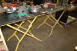 (2) Steelman Power Bench Adjustable Folding Work Benches
