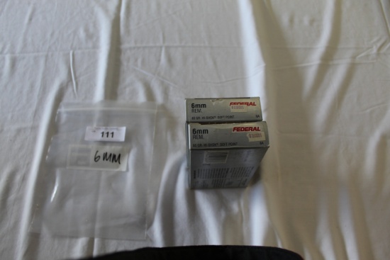 (2) Boxes 6mm Remington