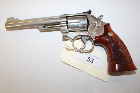 Smith & Wesson Model 19-5 .357 Magnum Nickel Plated s/n ACS1984