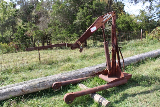 (2) Hydraulic Engine Hoists