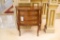 Srpentine front French style chest w/3Drawers,  marquetry panels and ormalu
