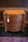 Maitland Smith Chest in tooled leather, Approx.   30-1/2