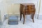 3 Drawer small bombay chest w/inlay and ormolu mounts, Approx.  31