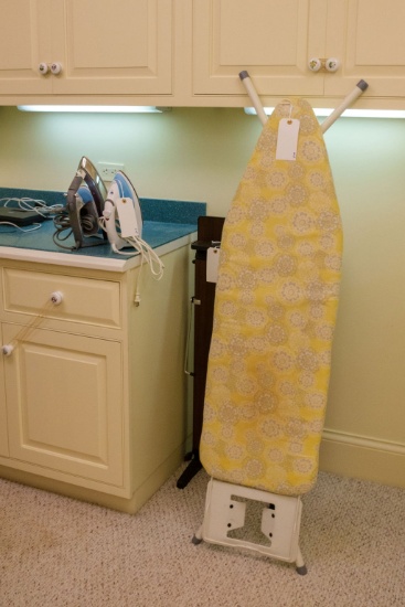 Assorted Lot to include Qty. (1) Trouser press, Qty. (1) iron board, Qty. (