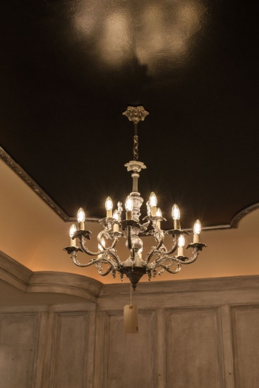 Chandelier, French style,  12 light,  Approx.  24"H x 24"W
