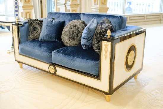Wellington 2 seat sofa, Approx.  37"H x 70"W