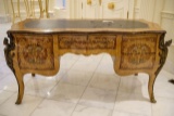 Desk In the style of Louis XV, serpentine, Bombay style
