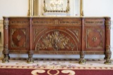 Mahogany Sideboard, French Regency (Circa 1890 - 1910) Embellished by elabo