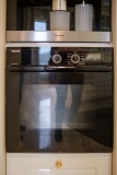 Miele Oven H88-818 Single Oven Black Glass