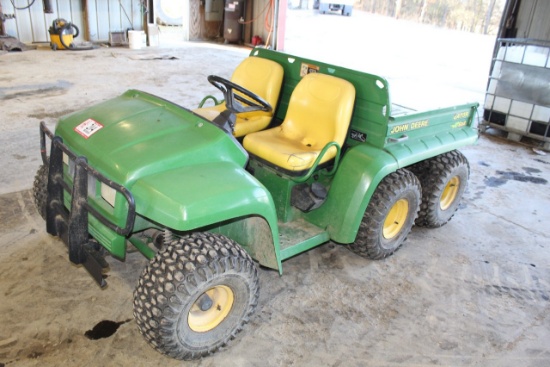 John Deere Gator, 6 x 4,  1186 hours