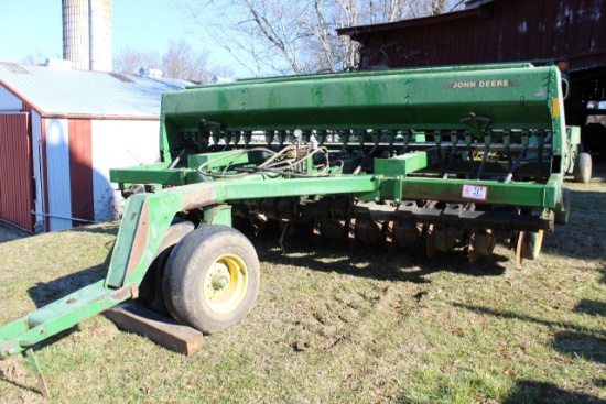 John Deere 750 No-Till Grain Drill, 15 ft, 7.5 inches spacing, S/N N00750X0