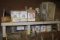 Large Assortment of lighting, metal shelving, filling cabinets, everything
