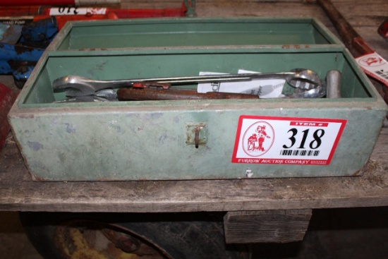 Tool Box w/assortment of wrenches