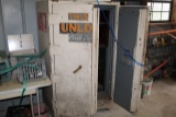 2-Door Safe & Reznor Heating Unit, under the Blue Ribbon