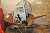 Wheel Barrow with Hose Reel