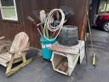 Dog House and Can of Hand Tools