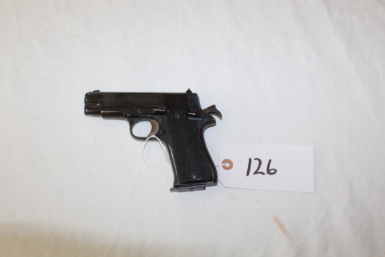 CAI/B.VCHEBERRIA, 9mm Spanish Star Pistol, s/n SVM225520,  Item Location: T
