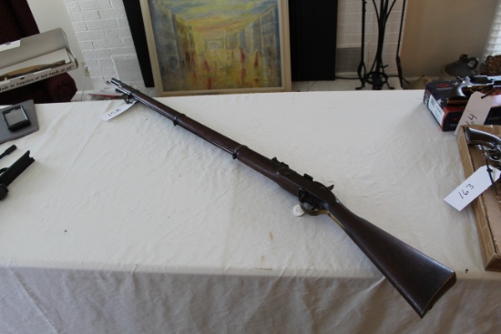 Schneider Enfield, 1860 Rolling Block Percussion Rifle, Antique