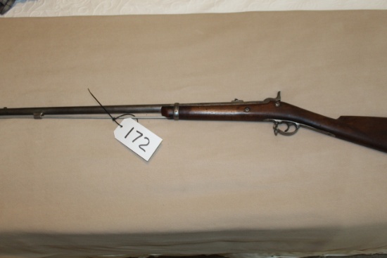 Springfield Half Stock Musket, US Navy Markings, Black Powder, Matching Num